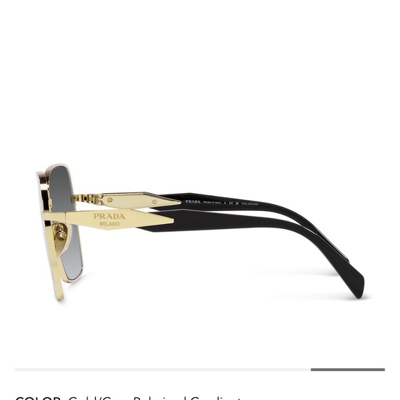 Prada Polarized Square Sunglasses, 57mm - Picture 5 of 15